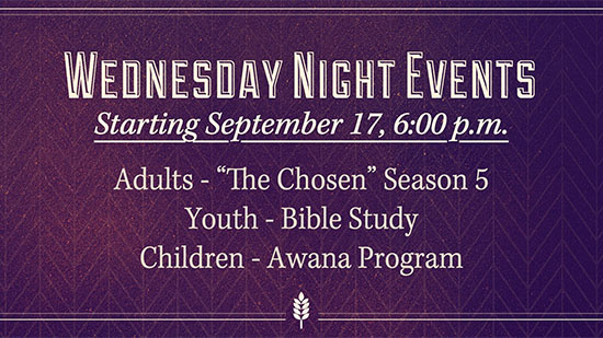 Mid-week Study image